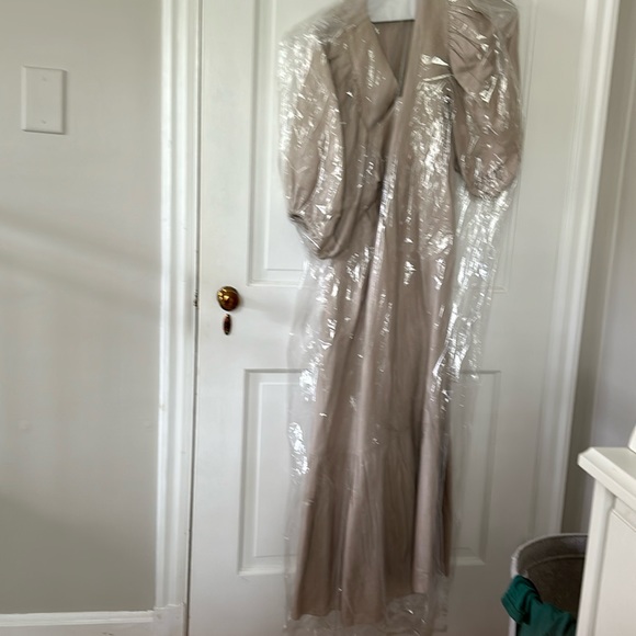 Hunter Bell extra small linen Palmer dress - Picture 2 of 7